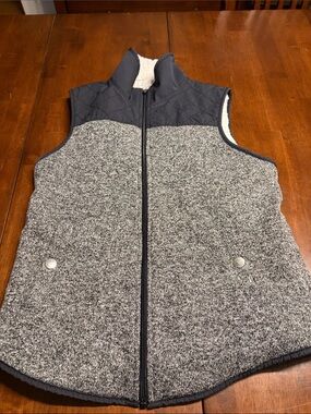 Abercrombie & Fitch Cream Sherpa Jacket